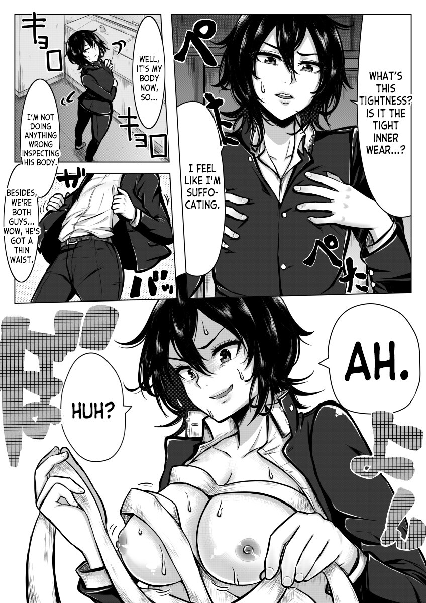 Hentai Manga Comic-It's a secret that I'm a man-Read-7